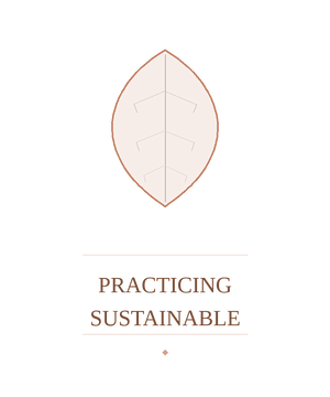 Practicing Sustainable