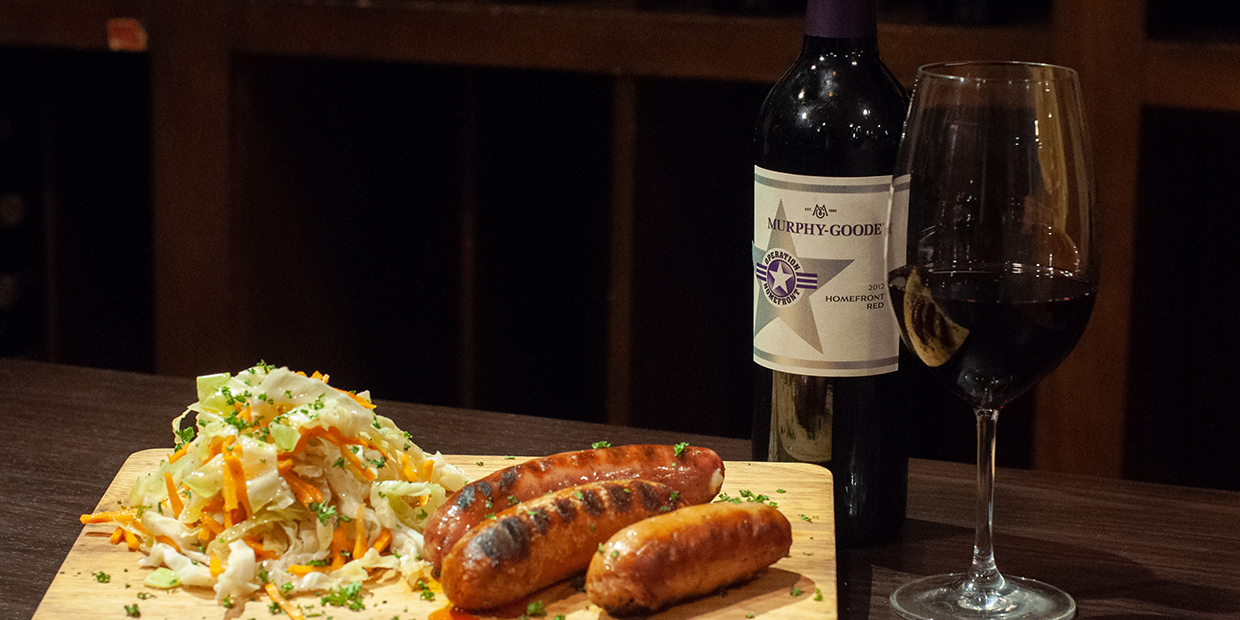 Murphy Goode Red and Sausage | The Wine Club Philippines