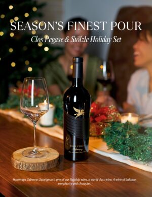 Clos Pegase & Stölzle Holiday Set