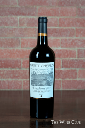 Barnett Vineyards 'Spring Mountain' Cabernet Sauvignon 2022